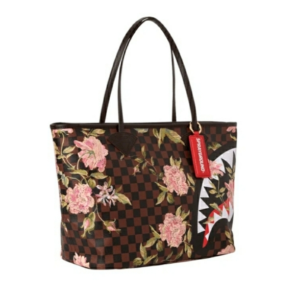 Sprayground Handbags - Sprayground Sharkflower Tote Limited Edition - NWT